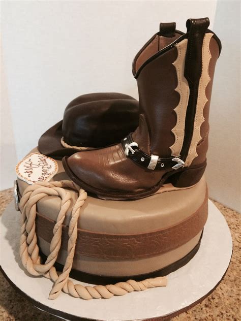 western wedding cake. . Pasteles para hombres vaqueros
